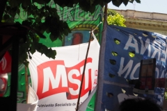 Teachers' union meeting and general demonstration in La Plata Monday 3rd December 2018