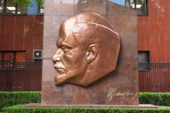 Large bas relief of VI Lenin