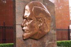 Large bas relief of VI Lenin