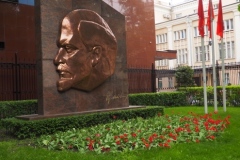 Large bas relief of VI Lenin