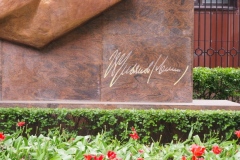 Large bas relief of VI Lenin