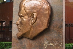 Large bas relief of VI Lenin
