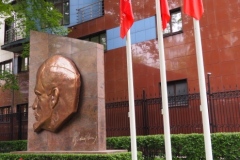 Large bas relief of VI Lenin