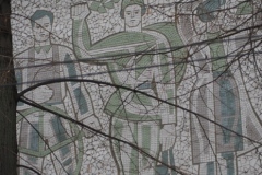 Lenin factory mosaic- Bălți - Moldova