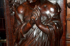 Town Hall - Vestibule Fireplace Carving 1