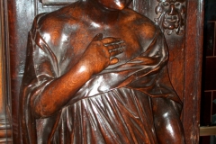 Town Hall - Vestibule Fireplace Carving 2