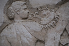 Maldovan agricultural bas relief - Valea Morilor Park, Chisinau