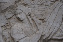 Maldovan agricultural bas relief - Valea Morilor Park, Chisinau