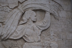 Maldovan agricultural bas relief - Valea Morilor Park, Chisinau