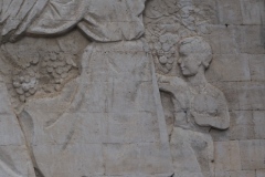 Maldovan agricultural bas relief - Valea Morilor Park, Chisinau