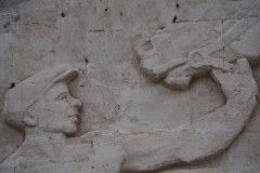 Maldovan agricultural bas relief - Valea Morilor Park, Chisinau