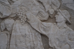 Maldovan agricultural bas relief - Valea Morilor Park, Chisinau