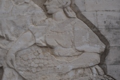 Maldovan agricultural bas relief - Valea Morilor Park, Chisinau