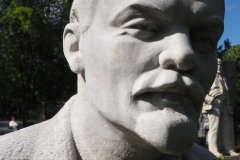 Marble bust of VI Lenin
