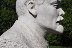 Marble bust of VI Lenin