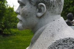 Marble bust of VI Lenin