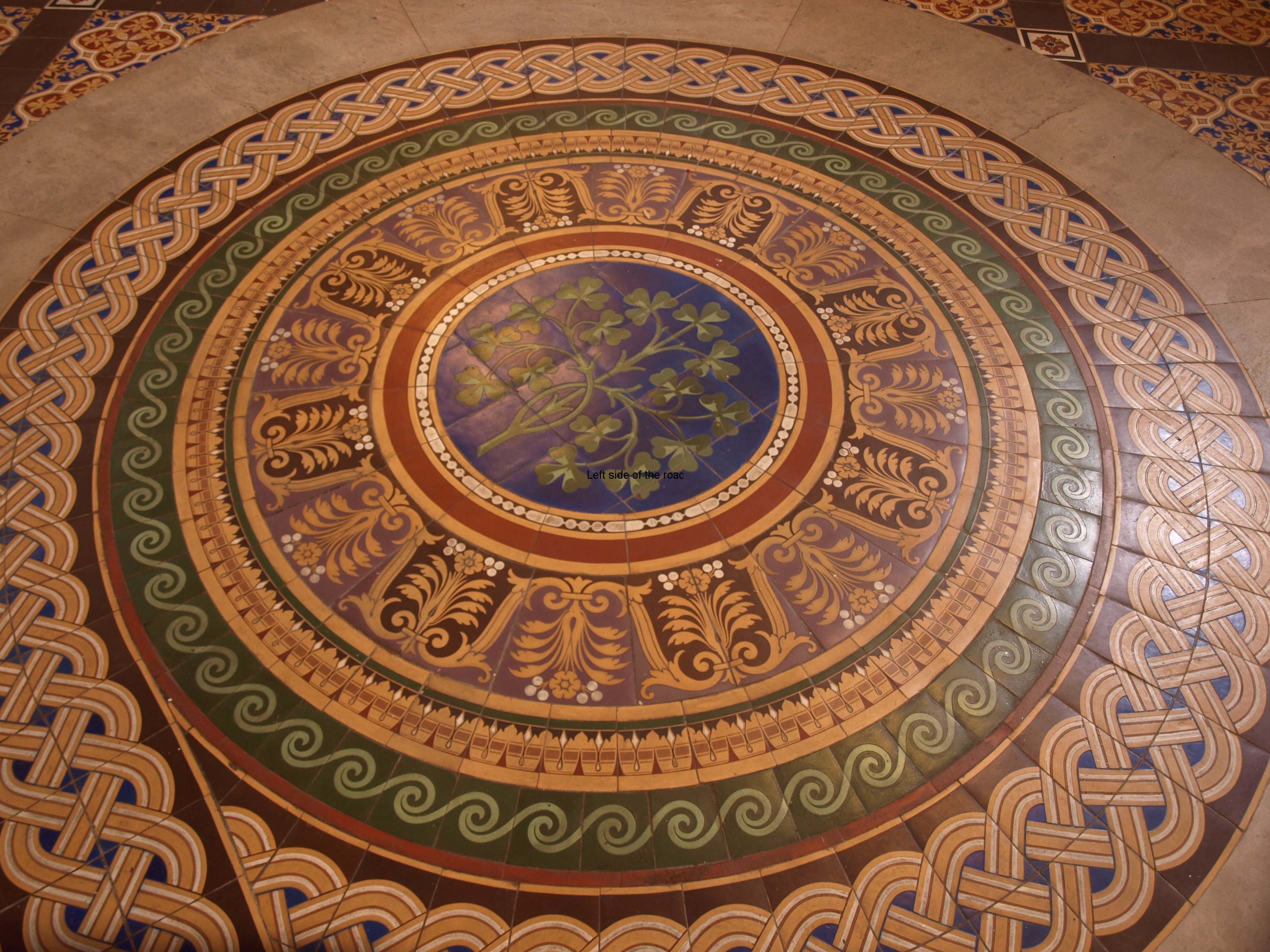 Minton Tile Floor, St George's Hall Liverpool