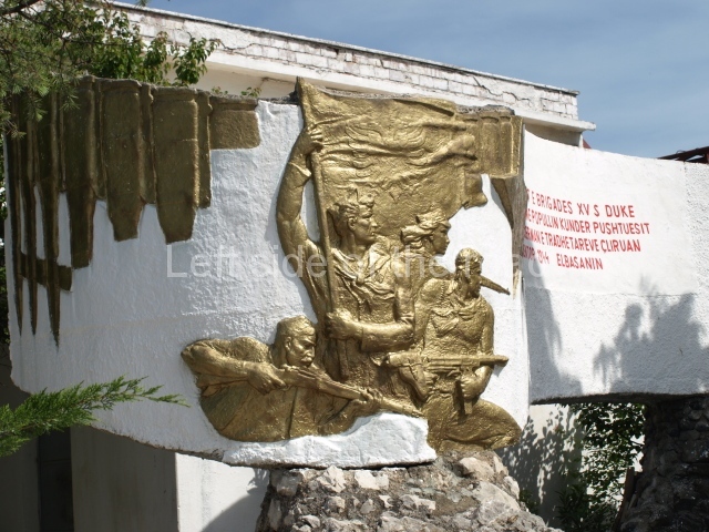 Monument to the 15th Brigade, Elbasan