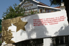 Monument to the 15th Brigade, Elbasan