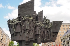 Monument to the militia in the Proletarsky district - Moscow