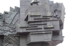 Monument to the militia in the Proletarsky district - Moscow