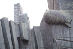 Monument to the militia in the Proletarsky district - Moscow