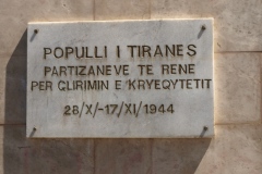 Monument to the Partisan - Tirana