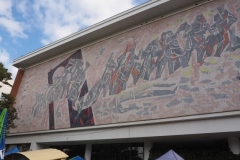 Mosaic on the Peasant Museum, Bucharest