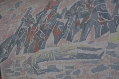 Mosaic on the Peasant Museum, Bucharest
