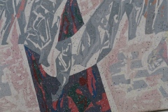 Mosaic on the Peasant Museum, Bucharest