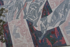 Mosaic on the Peasant Museum, Bucharest
