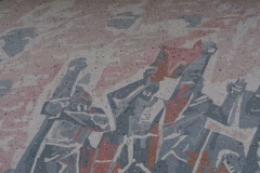 Mosaic on the Peasant Museum, Bucharest