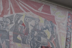 Mosaic on the Peasant Museum, Bucharest