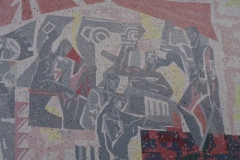 Mosaic on the Peasant Museum, Bucharest
