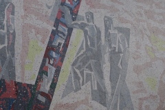 Mosaic on the Peasant Museum, Bucharest