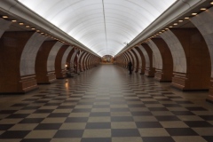 Moscow Metro - Park Pobedy - Lines 3 and 8a