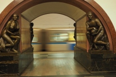 Moscow Metro - Ploshcad Revolyutsii - Line 3