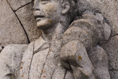 Murals by Bodorna Hydroelectric Plant, Tbilisi, Georgia