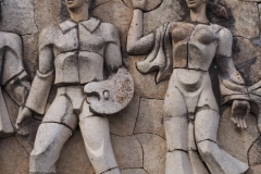 Murals by Bodorna Hydroelectric Plant, Tbilisi, Georgia