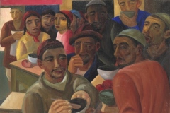 A canteen - 1931 - Volkov Aleksandr Nikolayevich, New Tretyakov Gallery, Moscow