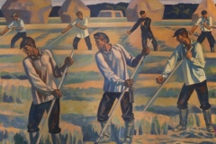 Crop pickers - Viktor Ivanov - 1991, New Tretyakov Gallery, Moscow