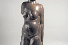 Naked female figure - 1925 - Sandomirskaya Beatrisa Beatrice Yuryevna, New Tretyakov Gallery, Moscow