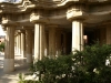 Doric columns supporting main terrace - Parc Guell, Barcelona