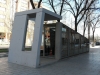 Present day entrance of the air raid shelter, Sant Adria de Besos, Barcelona
