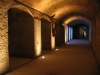 Main corridor in the air raid shelter, Sant Adria de Besos, Barcelona