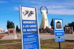 Monument to the Fallen in Las Malvinas - Rio Gallegos