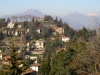 Orobie Mountains from Citta Alta