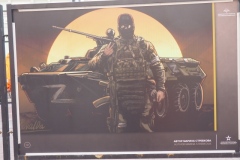 Special Military Operation -  art and posters street exhibition