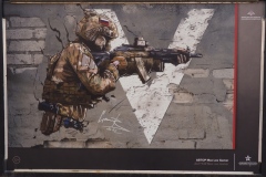Special Military Operation -  art and posters street exhibition