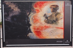 Special Military Operation -  art and posters street exhibition